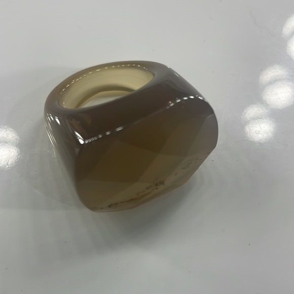 Accessories - Smokey Quartz Cocktail, Faceted Gemstone, Chunky Ring, Size 9.5